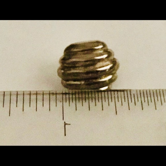 Handmade Sterling Silver Pierced Earrings - Picture 3 of 16